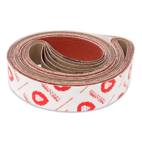 Red Label Abrasives 2 X 42 Inch 36 Grit Metal Grin...