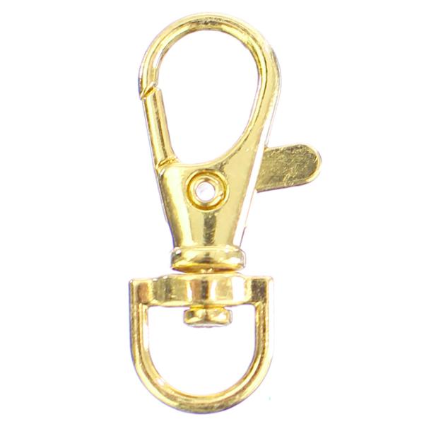 CleverDelights 1.5 Swivel Lobster Clasps - Gold Co...