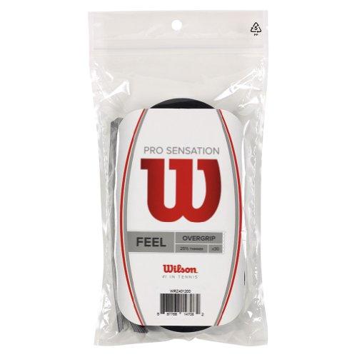 WILSON Pro Sensation Overgrip (30-Pack) Black