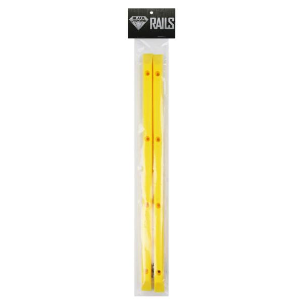 Yellow Skateboard Rails Old School Plastic with Mo...