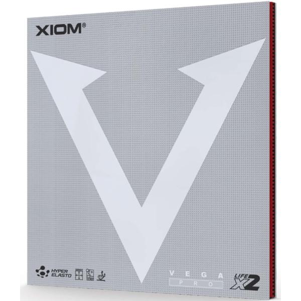 XIOM Vega Pro Table Tennis Rubber (Black Max)