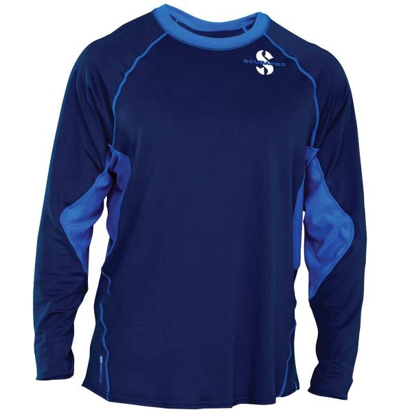 SCUBAPRO Men&apos;s Channel Flow UPF 50 Rash Guard Divi...