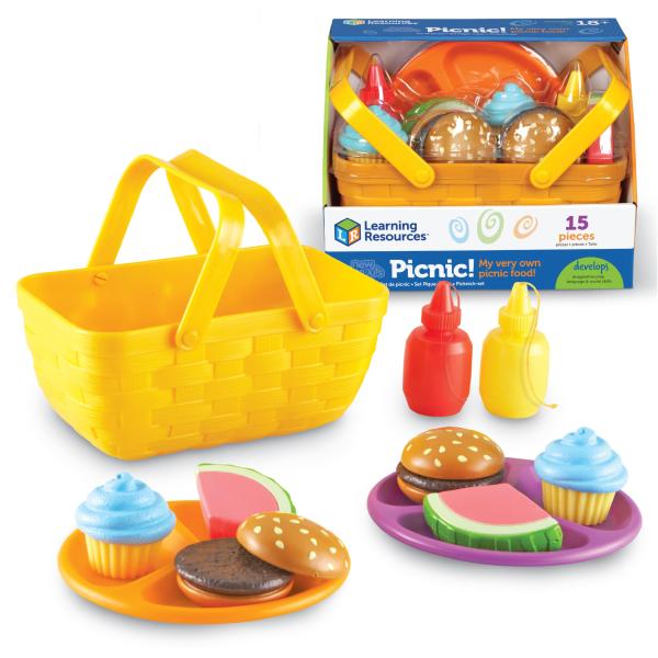 Learning Resources New Sprouts Picnic Set - 15 Pie...