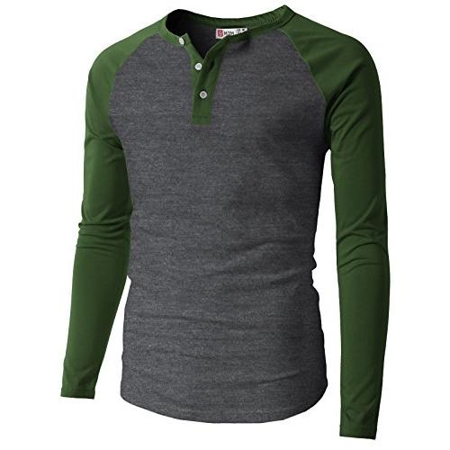 H2H Men&apos;s Comfort-Fit Casual Color Blocked Basebal...