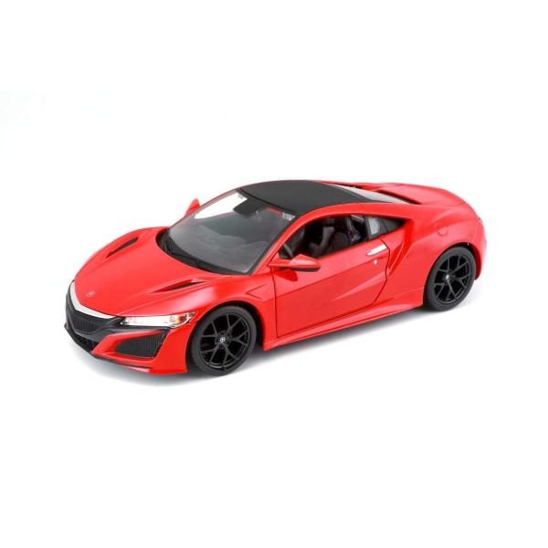Maisto 2018 Acura NSX Red with Black Top 1/24 Diec...
