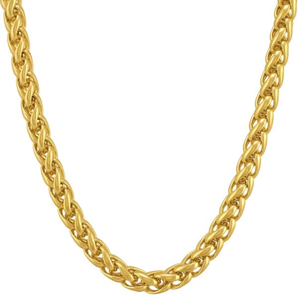 LIFETIME JEWELRY Weave Chain Necklace for Women an...