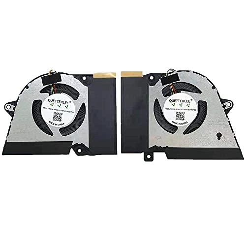 QUETTERLEE New Laptop CPU+GPU Cooling Fan for ASUS...