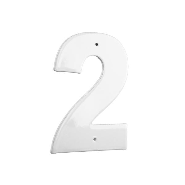 Montague Metal Products 6 Aluminum House Number 2 ...