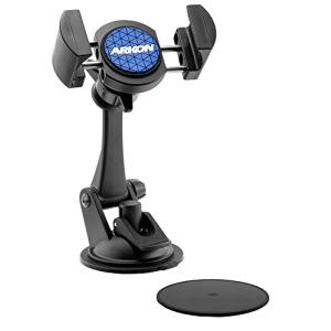 Arkon RoadVise Car Dash Mount Holder for iPhone XS Max XS XR X Galaxy S10 S9 Note 9 8 Retail Blackの商品画像