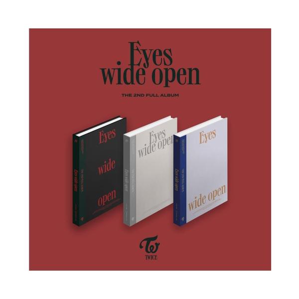 JYP TWICE - Eyes wide open (Vol.2) Album+Folded Po...