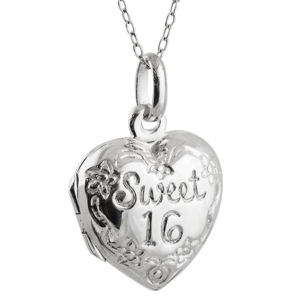 FashionJunkie4Life Sterling Silver Heart Locket Ne...