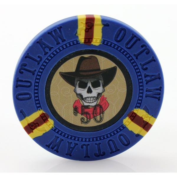 Versa Games Outlaw Clay Poker Chips in 13g - Pack ...