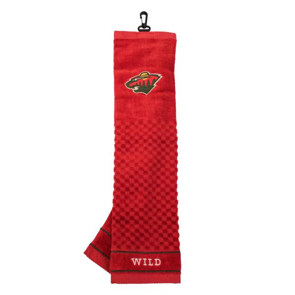 Team Golf NHL Minnesota Wild Embroidered Golf Towe...