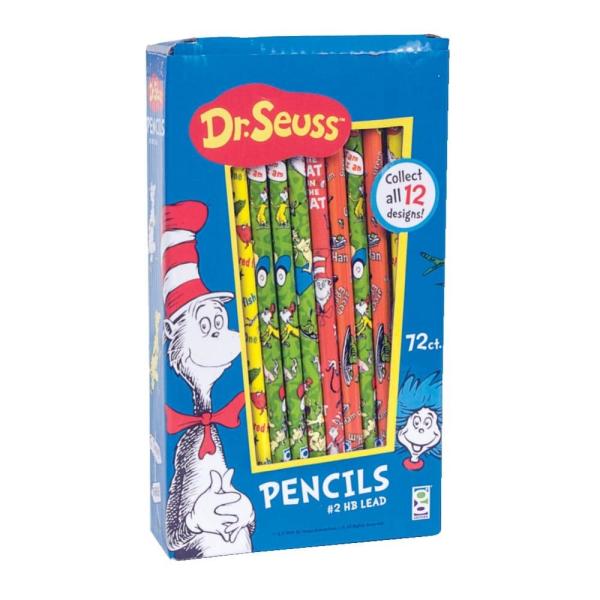 Raymond Geddes Dr Seuss Number 2 Pencils For Kids ...