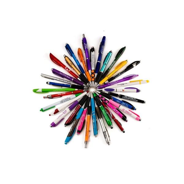 Wholesale Lot Misprint Plastic Pens (100 pack)