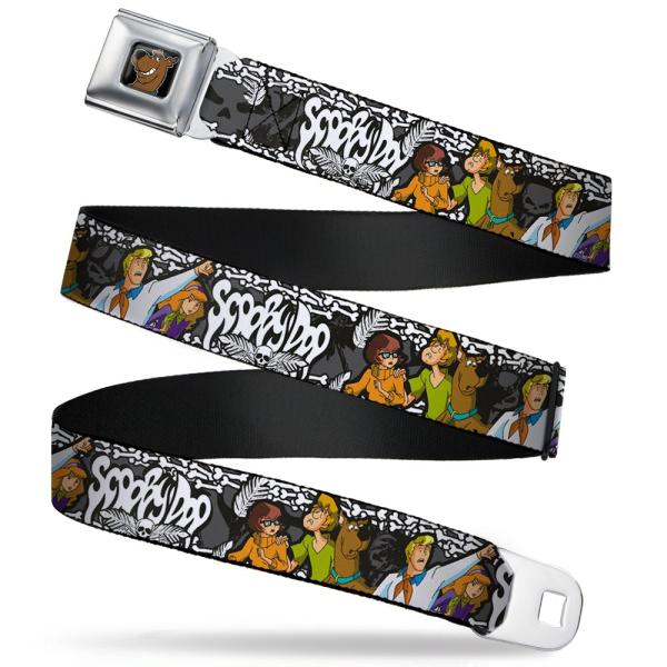 Buckle-Down Seatbelt Belt Scooby Doo XL