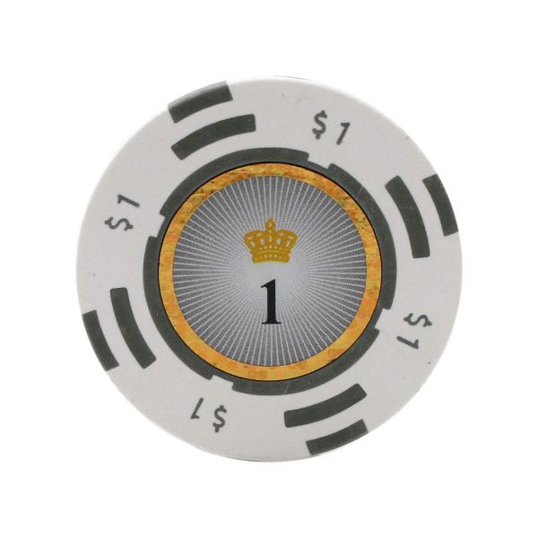 Versa Games Crown Casino Clay Poker Chips in 13.5 ...