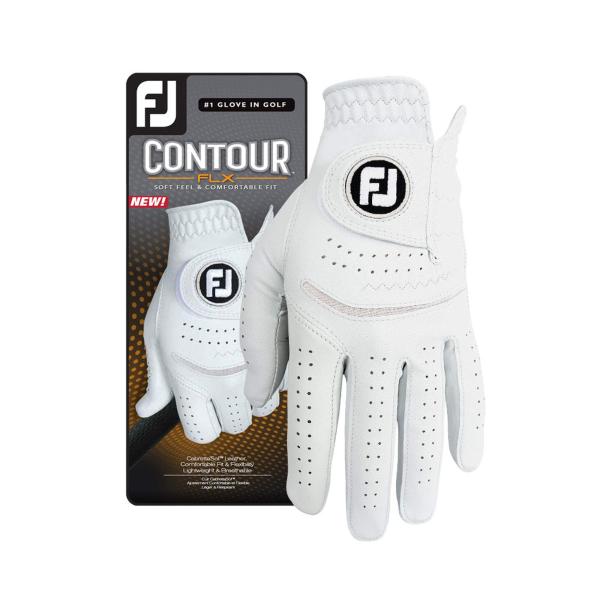 FootJoy Men&apos;s Contour FLX Golf Glove Pearl Cadet M...