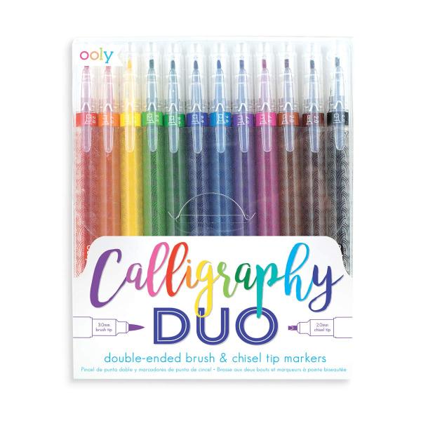 Ooly Calligraphy Duo - 12 Double Ended Calligraphy...