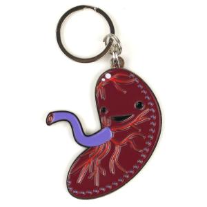 I Heart Guts Placenta Keychain - Babys First Roommate - 2.15 Engraved Enamel Metal Keychainの商品画像