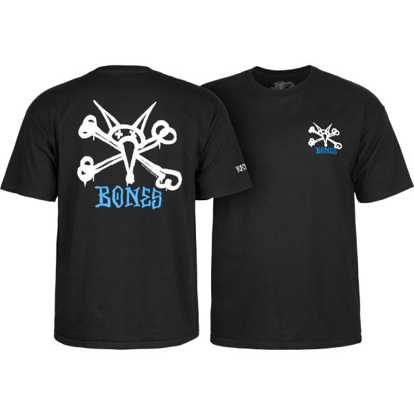 Powell Peralta Rat Bones T-Shirt Black Medium