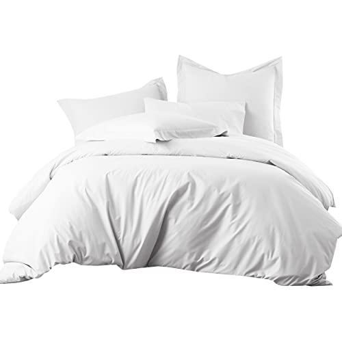 Royal Hotel Cotton-Blend Duvet Covers Wrinkle-Free...