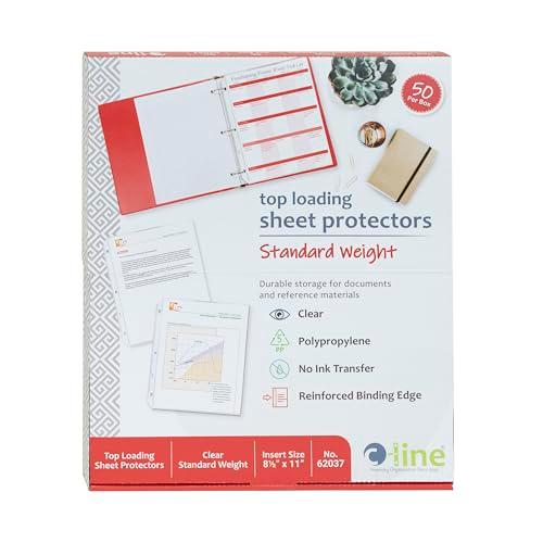 C-Line Top Loading Standard Weight Poly Sheet Prot...