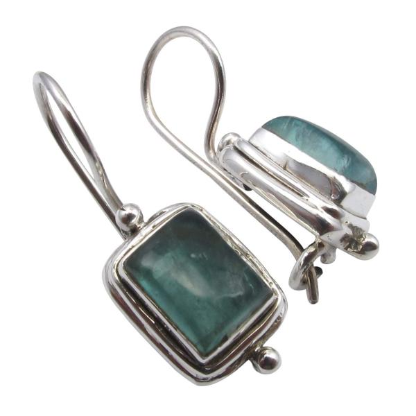 SilverStarJewel Sterling Silver Apatite Earrings 1...