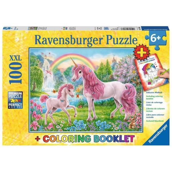 Ravensburger Magical Unicorns 100 Piece XXL Jigsaw...