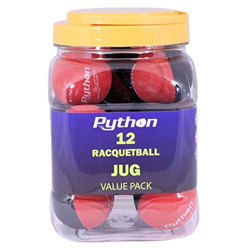 Python RG Multi Colored Racquetballs (Value Pack -...