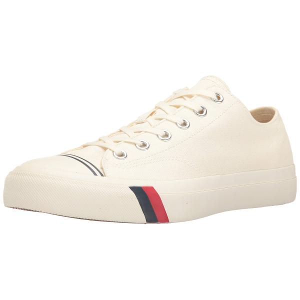 PRO-Keds Men&apos;s Royal Lo Classic Canvas Sneaker Whi...