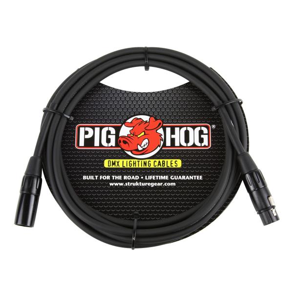 Pig Hog PHDMX10 3 Pin DMX Lighting Cable 10 Feet