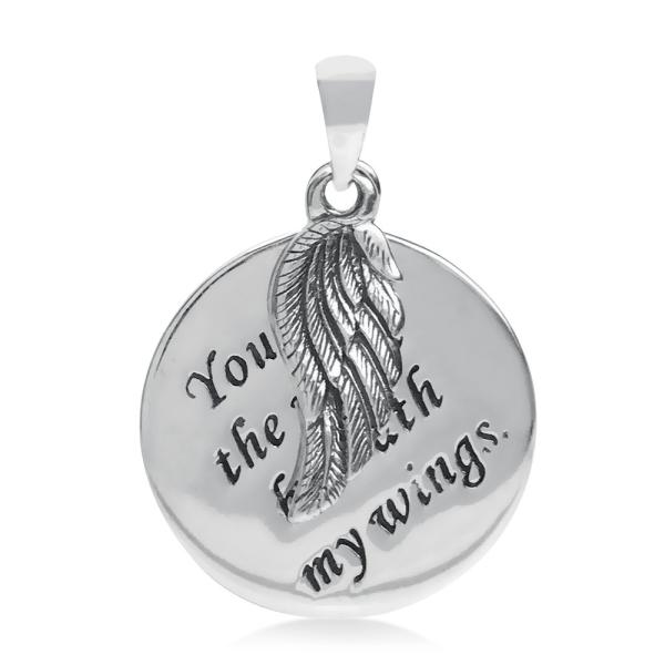 Silvershake 925 Sterling Silver You Are The Wind B...