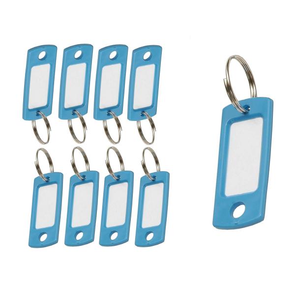 Lucky Line Flexible Colored Plastic Key Tag with 3...