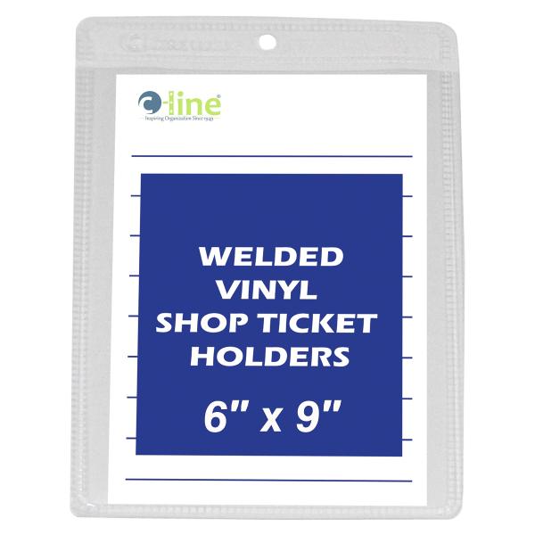 C-Line Vinyl Shop Ticket Holders Both Sides Clear ...