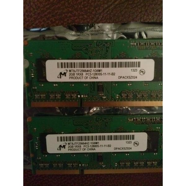 MT8JTF25664HZ-1G6M1 HEWLETT-PACKARD 2GB DDR3 PC3-1...