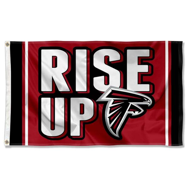 Atlanta Falcons Rise Up 3x5 Outdoor Flag