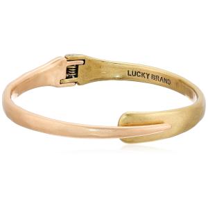 Lucky Brand Two Tone Overlap Hinge Braceletの商品画像