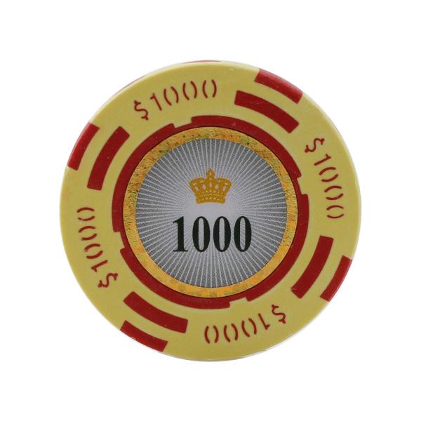 Versa Games Crown Casino Clay Poker Chips in 13.5 ...