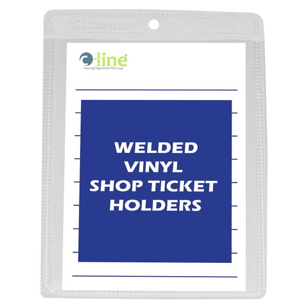 C-Line Vinyl Shop Ticket Holders Both Sides Clear ...