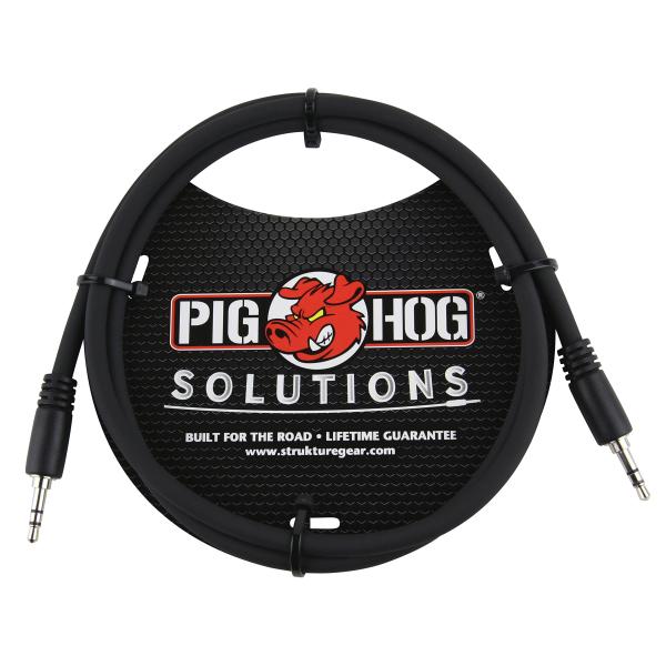 Pig Hog PX-T3503 3.5mm TRS Instrument Cable 3 Feet