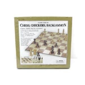 Cardinal Industries Chess/Checkers and Backgammon Setの商品画像