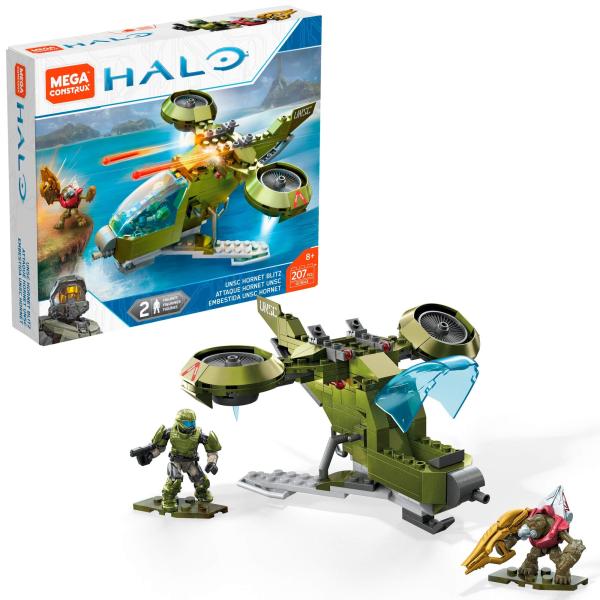 Mega Construx Halo UNSC Hornet Blitz Micro Action ...