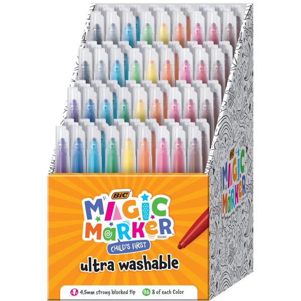 BIC Child&apos;s First Magic Marker Assorted Colors 96-...