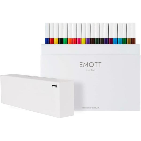 Emott Fineliner Pen Set #1 40-Colors Assorted