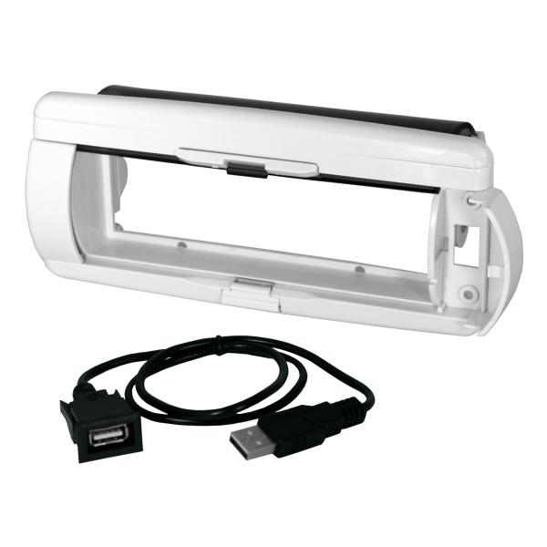 Ai MCK2000W Marine Cover with Retractable Door Whi...