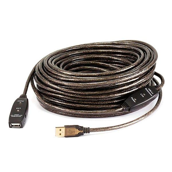 Monoprice 82ft 25M USB 2.0 A Male to A Female Acti...