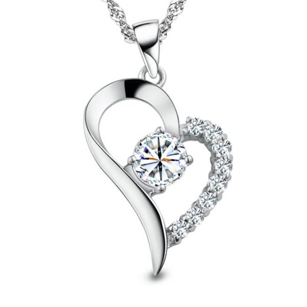 You Are the Only One in My Heart Sterling Silver P...