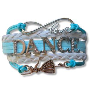 Infinity Collection Dance Bracelet- Dance Jewelry - Rhinestone Dance Bracelet for Dance Recitals
