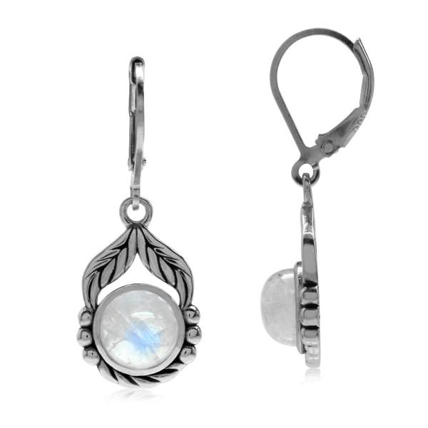 Silvershake Natural Moonstone 925 Sterling Silver ...